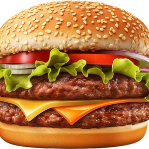 Double Cheeseburger Jumbo (1 Pound Of Beef On A Jumbo Bun)