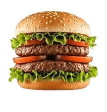 Double Hamburger Jumbo (1 Pound Of Beef On A Jumbo Bun)
