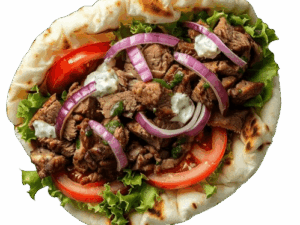 2 Gyro's (Gyro King House Specialty)