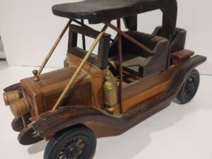 Hand Crafted Wooden Car With Top II