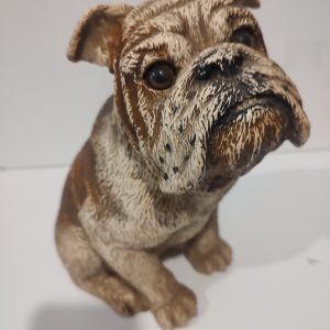 Dog Figurine Bull Dog