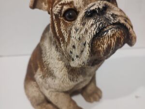 Dog Figurine Bull Dog