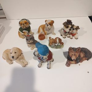 Variety Of Dog Figurines