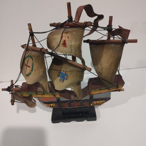 Handmade wooden boat display (Copy)