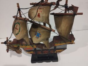 Handmade wooden boat display (Copy)