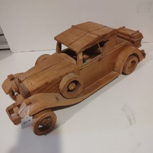 Hand Crafted Wooden Car With Top