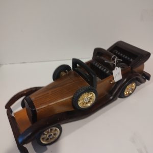 Hand Crafted Wooden Convertible Car