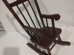 Hand Crafted Wooden Rocking Chair