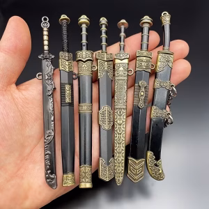 Miniature Metal Swords