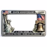 250Th Anniversary Commemorative License Plate Frame4