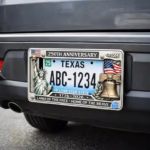 250Th Anniversary Commemorative License Plate Frame5