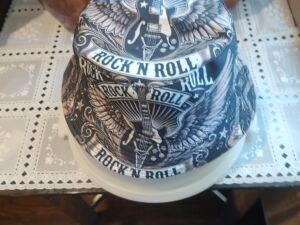 rock-n-roll fishing hat