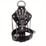 Stylish Punk Studded Skull Bracelet 5